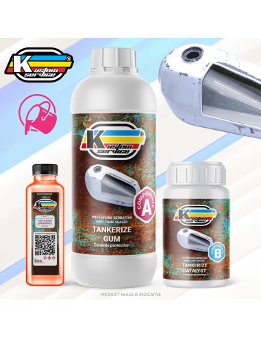 Behandlung Kit Regeneration Tank Tank Gummi Grande Max 55L.
