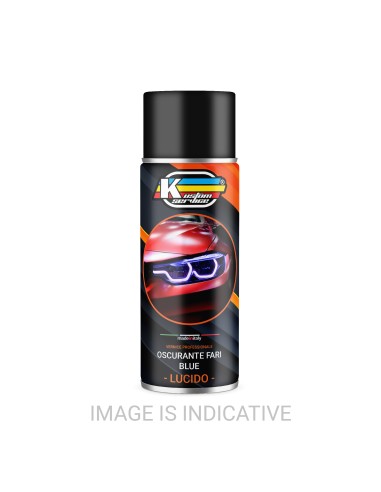 Verdunkelung Spray Scheinwerfer Blau glänzende transparente Scheinwerfer