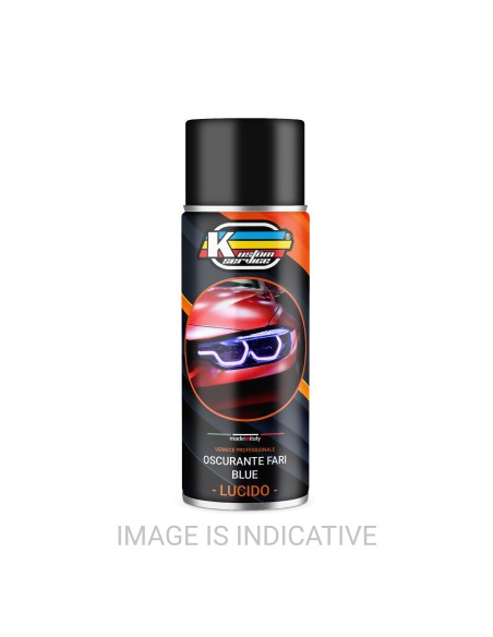 Verdunkelung Spray Scheinwerfer Blau glänzende transparente Scheinwerfer
