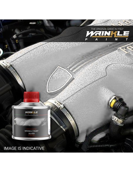 Faltenlack Ferrari Silber Grau XL (Metal Gray) Hochtemperatur - 500g