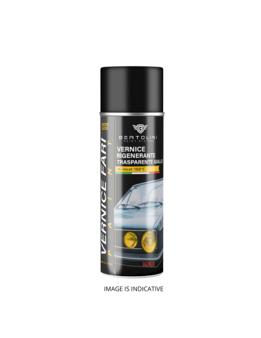 Verdunkelung Spray Scheinwerfer Gelbe glänzende transparente Scheinwerfer