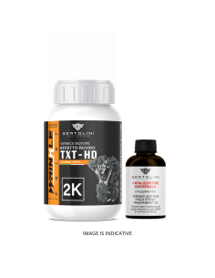 Mattschwarz Texturiert 2K Hochtemperatur-Motorlack Falteneffekt - 250GR