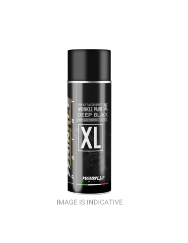 Original Ferrari Schwarz XL Wrinkle-Lack Spray Hohe Temperatur - 400ml