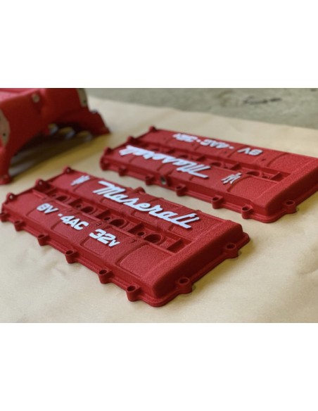 XL Ferrari-Rot Hochtemperatur-Faltenlack für Motoren - 500g