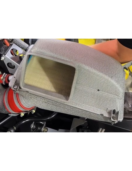 Schrumpflack Farbe Grau Silber Ferrari XL Spray Hochtemperaturmotor - 400ml