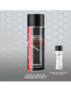 Ferrari-Rot Hochtemperatur-Wrinkle-Spraylack für Motoren - 400ml