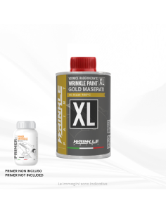 Faltenlack Gelb Modena XL Hochtemperatur-Motorlack - 500gr