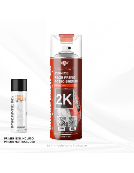 copy of Farbe Spray High Temperature Bremszange Schwarz glänzend 2K - 400ml