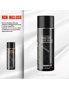 Schrumpflack Spray Schwarz Lamborghini Motorspray...