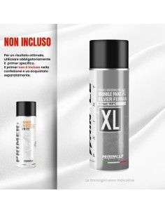 Schrumpflack Farbe Grau Silber Ferrari XL Spray...