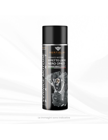 MATTSCHWARZ 1K - Hochtemperatur-Motorlack Spray...