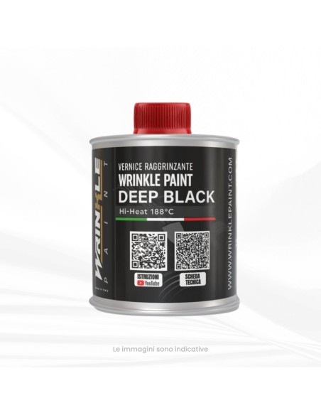 Tiefschwarze Strukturfarbe Harley Davidson Hochtemperatur-Motor - 250g